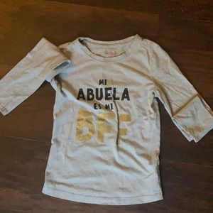 Cat & Jack Girls T-Shirt Abuela
